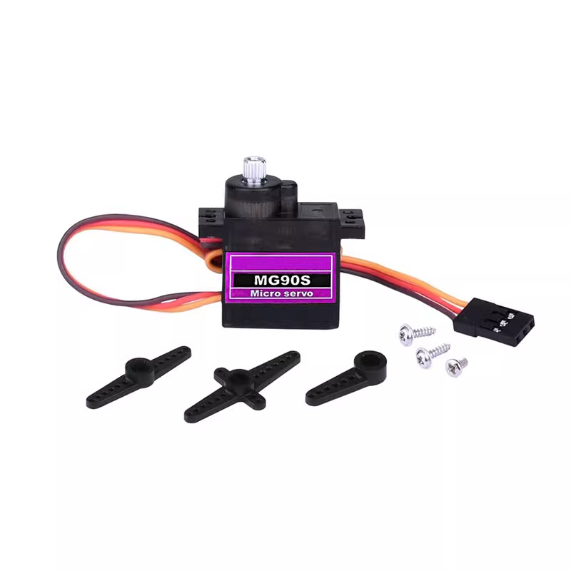 Servo 9G - Mg90S 9g Микросерво с пластиковыми шестернями,