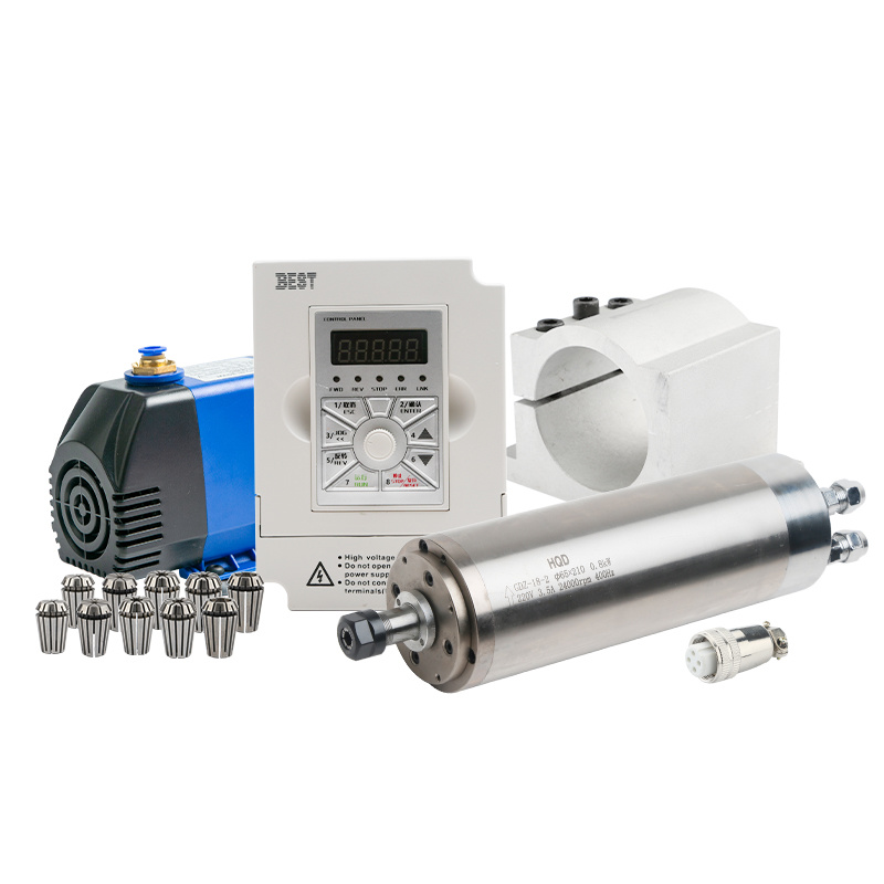 Water Cooled Spindle - 0,8 кВт, шпиндель с водяным охлаждением,