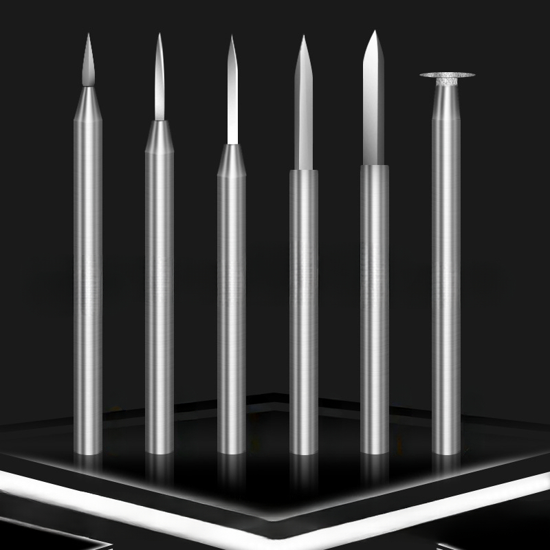 End Mill Set - 6 шт., набор ножей для гравировки