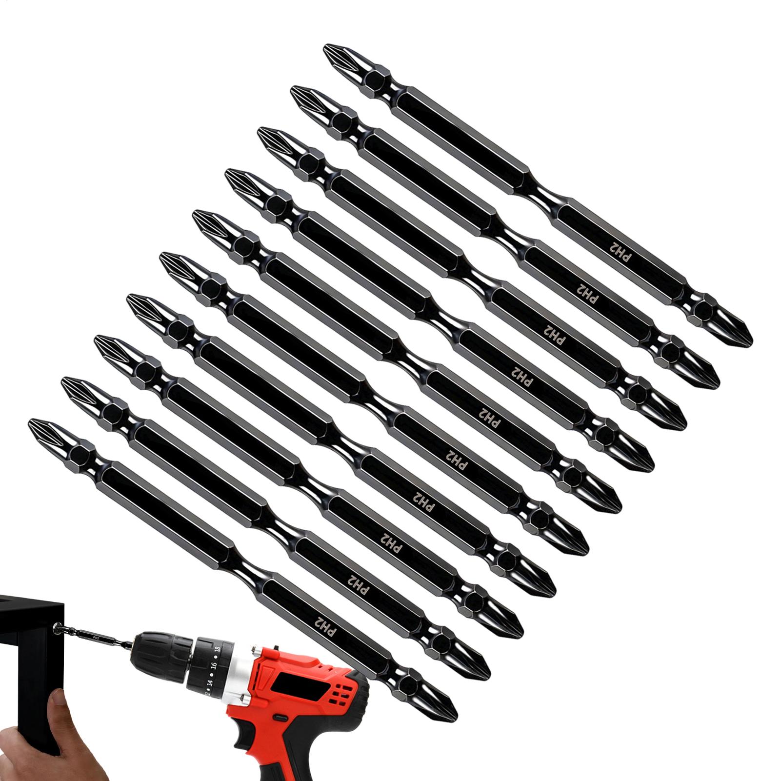 End Mill Set - Магнитные насадки для дрели, двусторонние фрезерованные