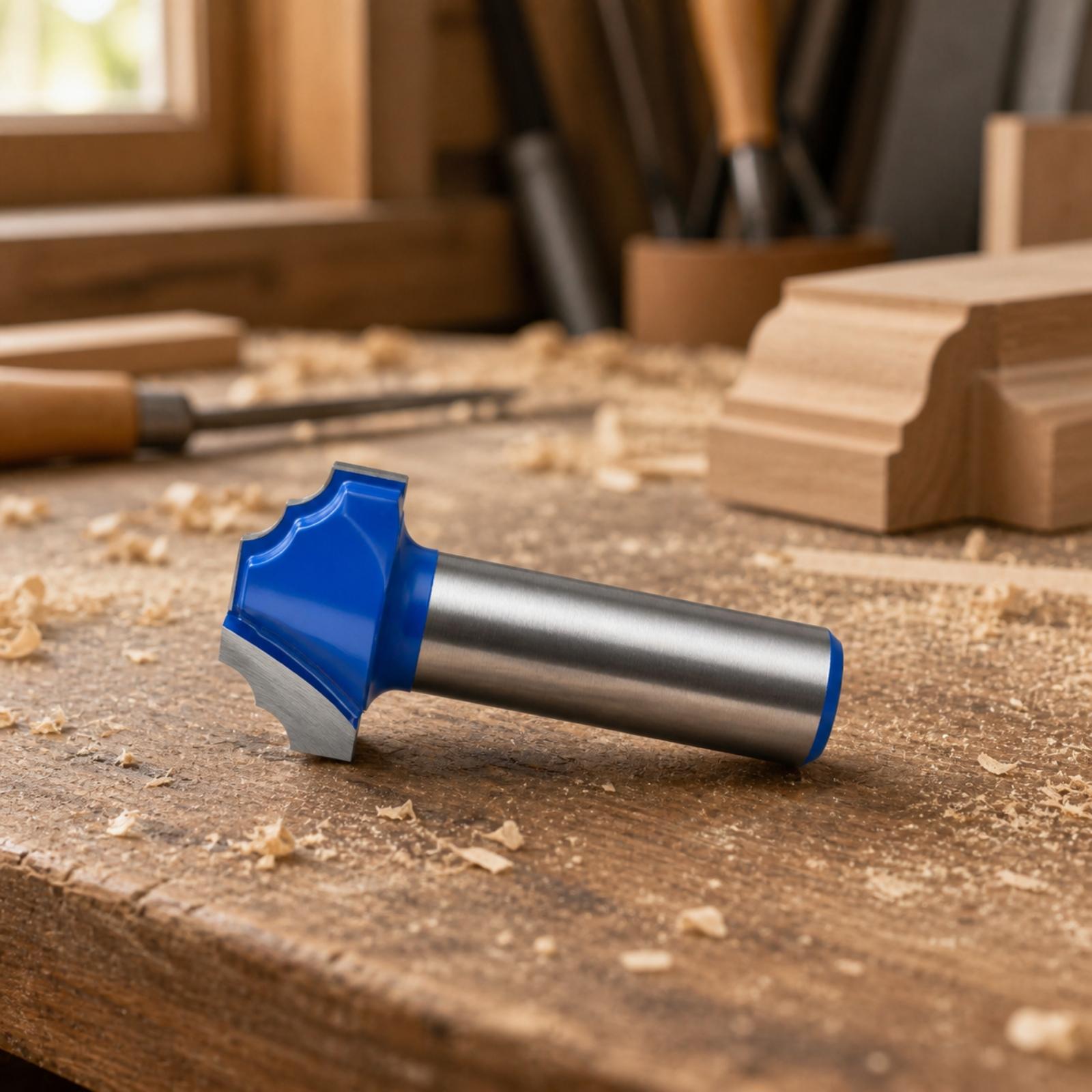 Cnc Bits - Фреза с двойным профилем, совместимая с