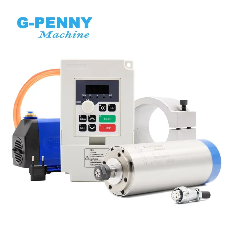 Water Cooled Spindle - Шпиндель Gpenny 1.5 кВт ER16 D80мм