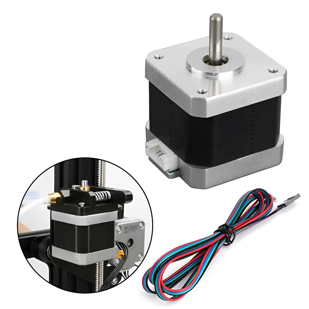 Шаговый двигатель Nema 17 42 м – обзор и цена Stepper Motor Nema17