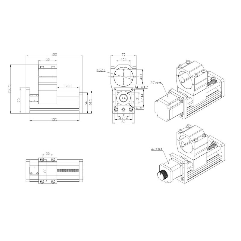 Модуль оси Z для ЧПУ 3018 с от – обзор и цена 3018 Aluminium Cnc