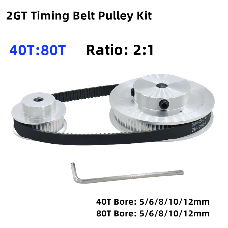 2GT 2M 80 зубьев 40T GT2 40 зу – обзор и цена Gt2 Pulley