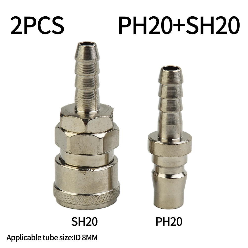 2 шт. фитинги для шлангов возд – обзор и цена Coupling 8Mm