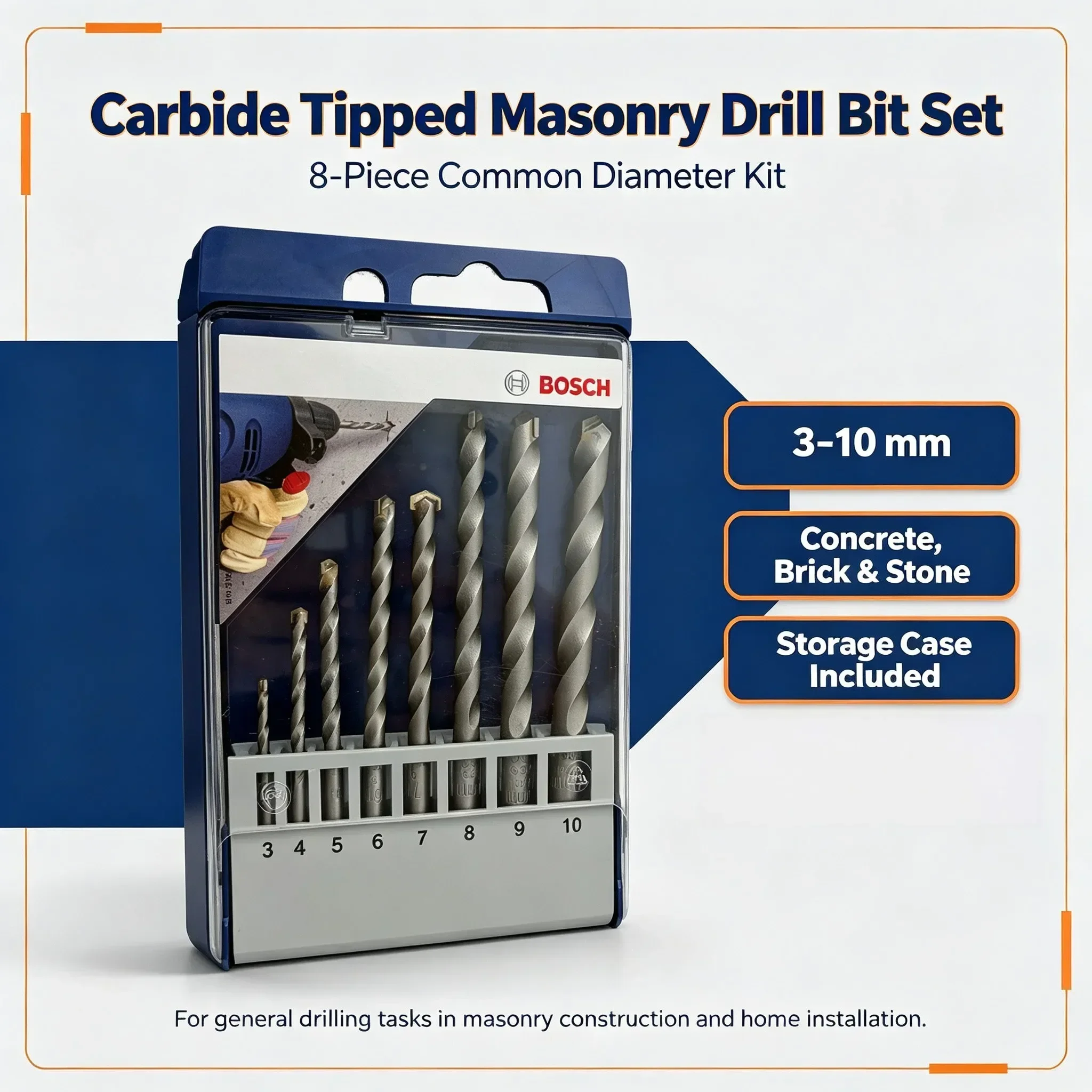 1-8 шт./комплект. Набор многоф – обзор и цена Drill Bit Set