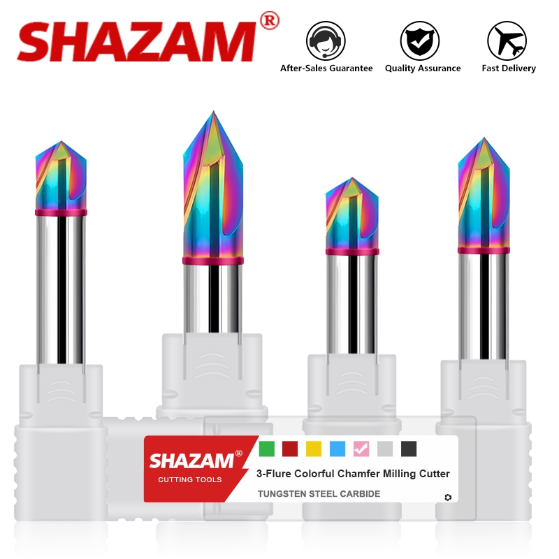 SHAZAM HRC60 60 ° 90 ° 120 ° ф – обзор и цена End Mill Set