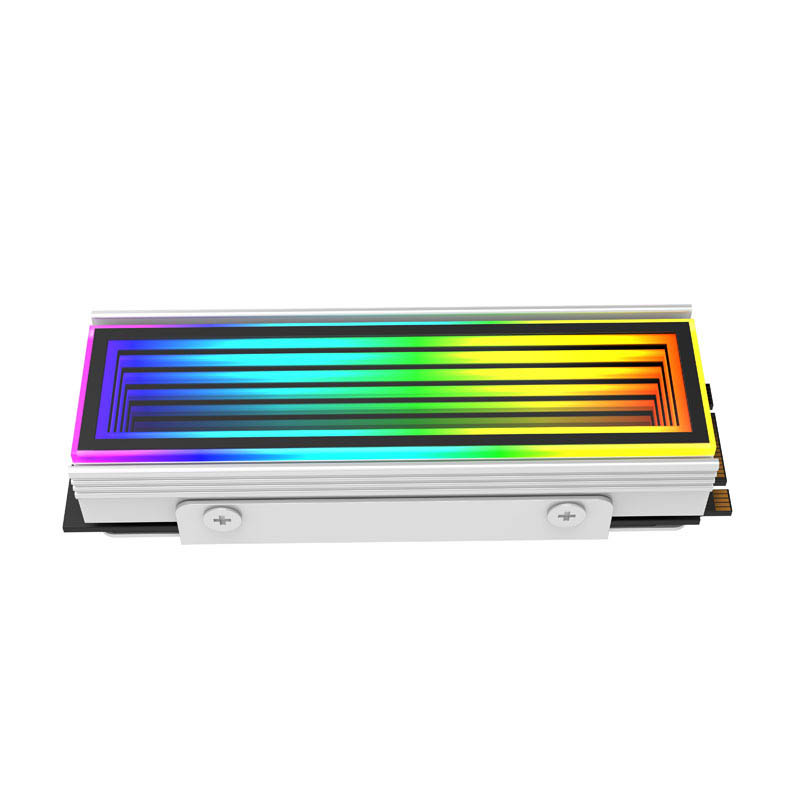 5В ARGB M.2 2280 SSD Полностью – обзор и цена Aluminium Extrusion