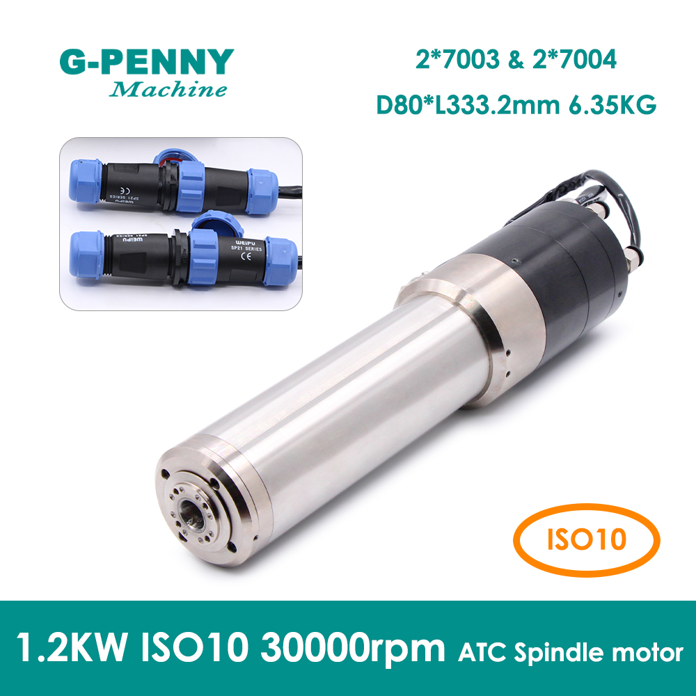 НОВИНКА! G-PENNY 110В/220В/380 – обзор и цена Water Cooled Spindle