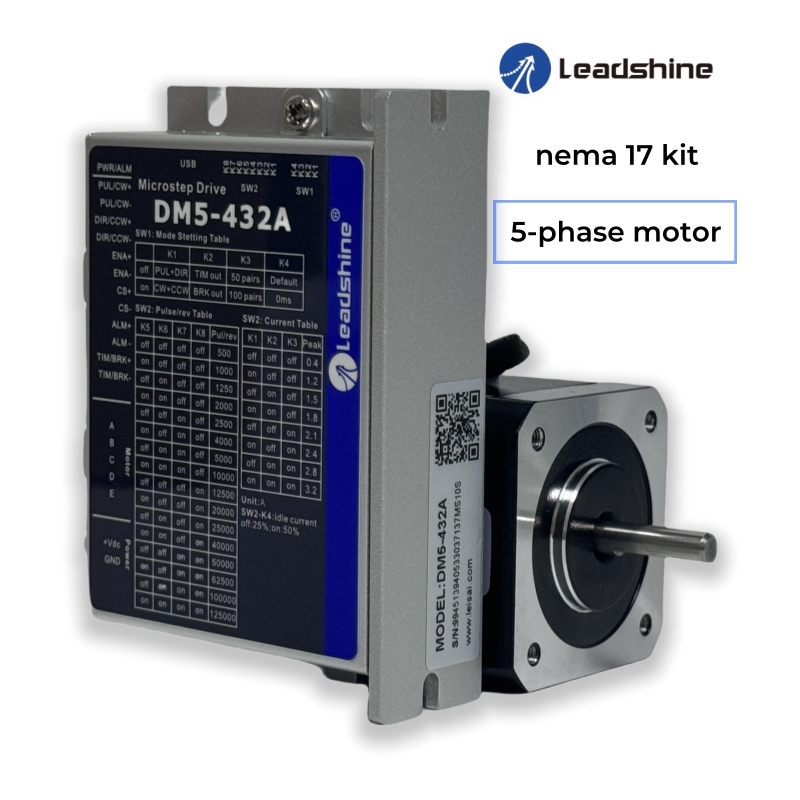 Leadshine 0.72 градуса Nema17  – обзор и цена Stepper Motor Nema17