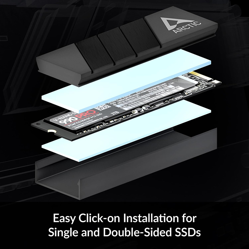 Черный радиатор ARCTIC M2 Pro  – обзор и цена Aluminium Extrusion