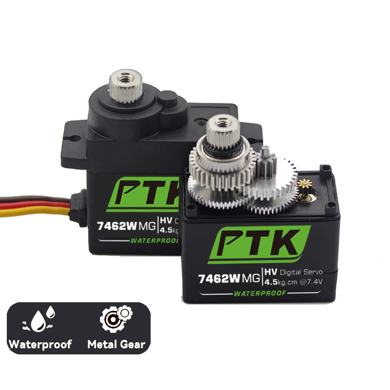 PTK 7462W MG Металлическая шес – обзор и цена Servo 9G