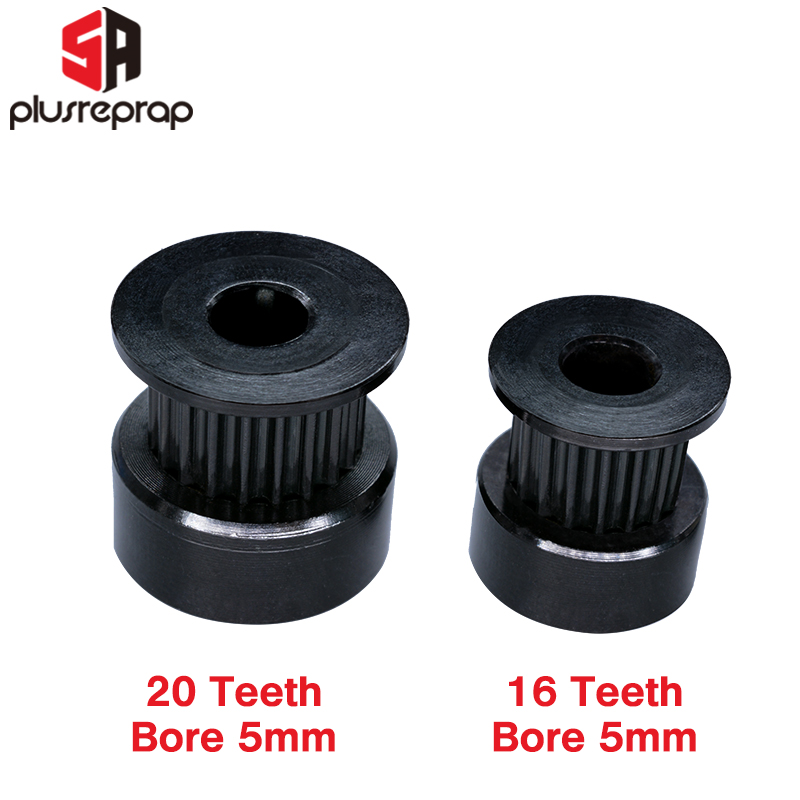 2/5 шт. GT2 16/20 зубьев, черн – обзор и цена Gt2 Pulley