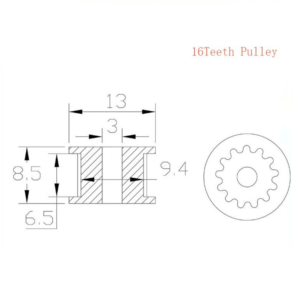 GT2 Натяжной шкив ГРМ 16/20 Зу – обзор и цена Gt2 Pulley