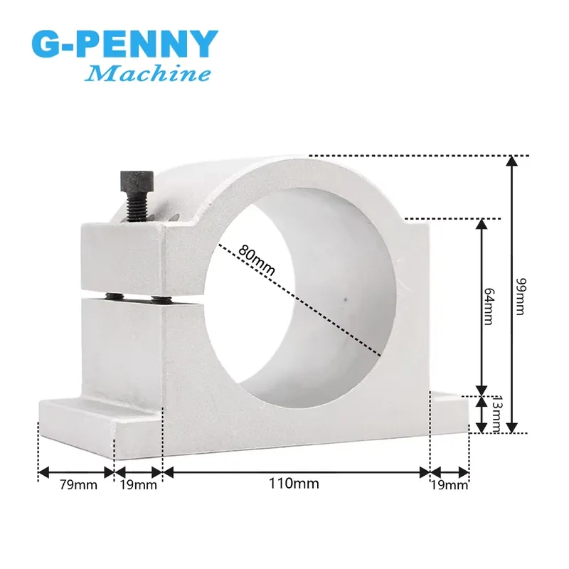 Шпиндель Gpenny 1.5 кВт ER16 D – обзор и цена Water Cooled Spindle