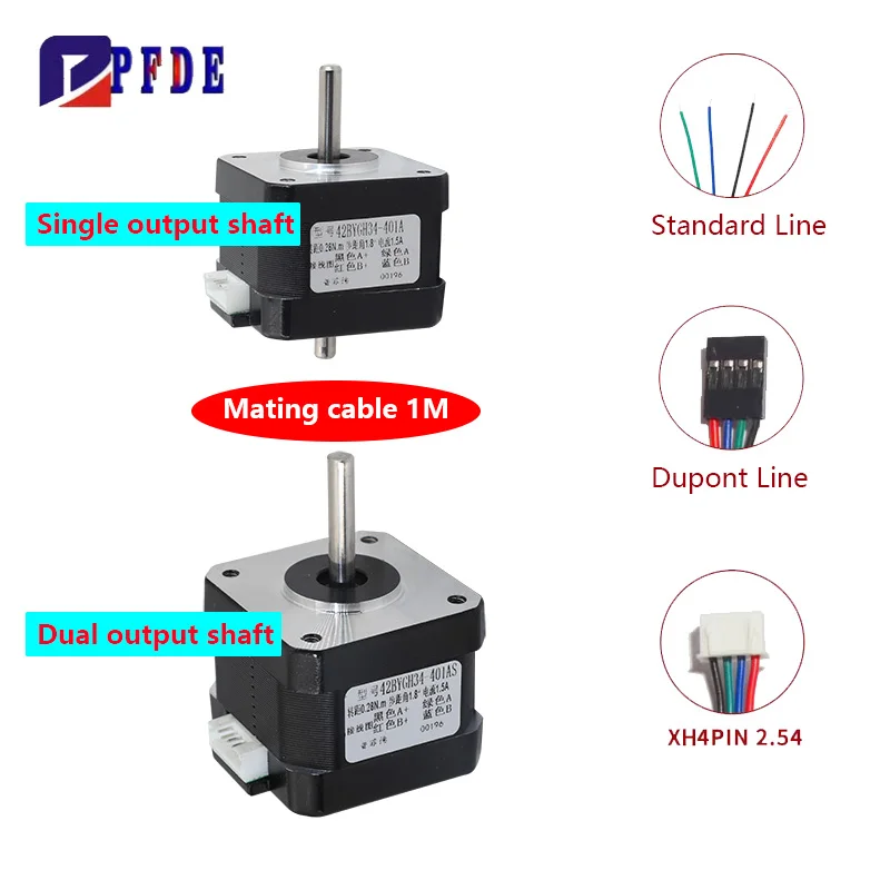 Nema17 Шаговый двигатель 42BYG – обзор и цена Stepper Motor Nema17