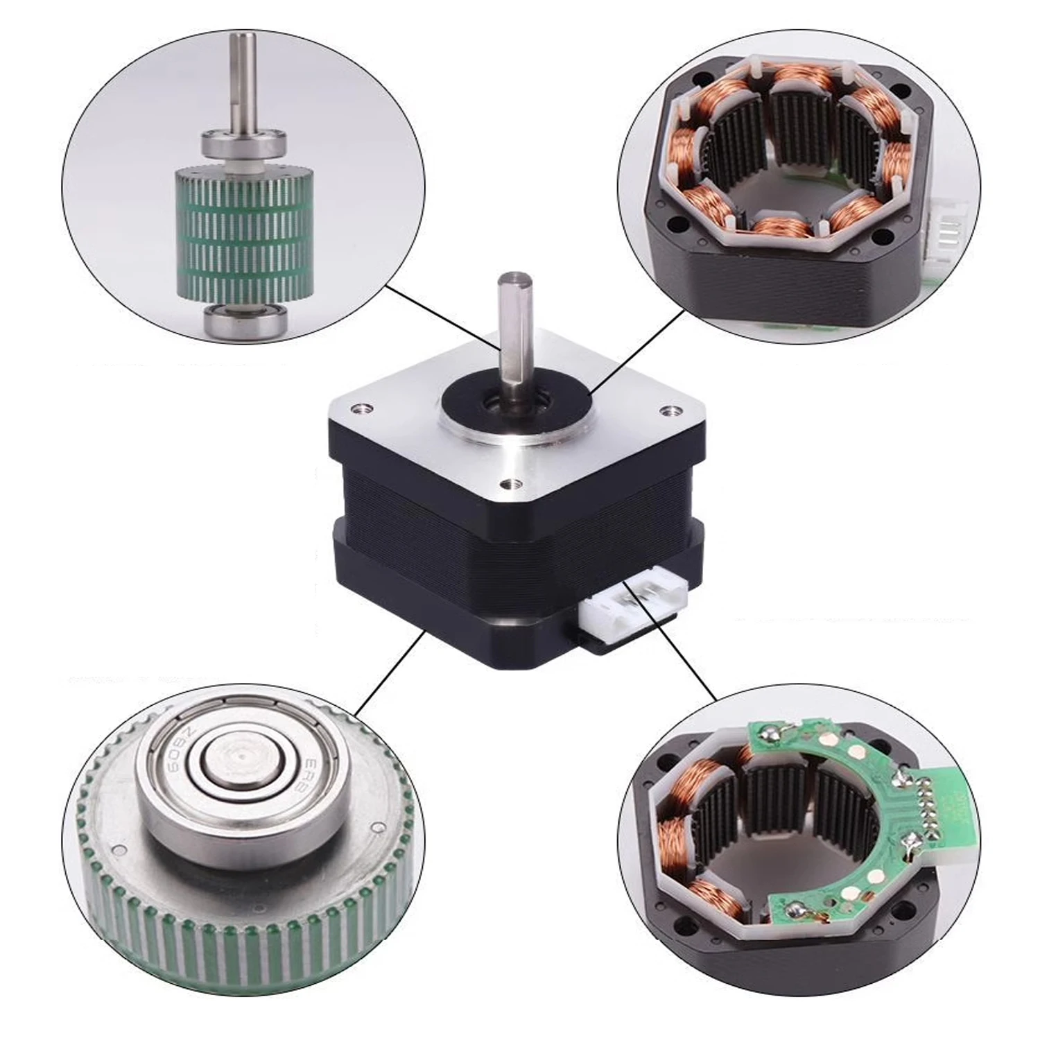 Nema17 Шаговый двигатель 42BYG – обзор и цена Stepper Motor Nema17